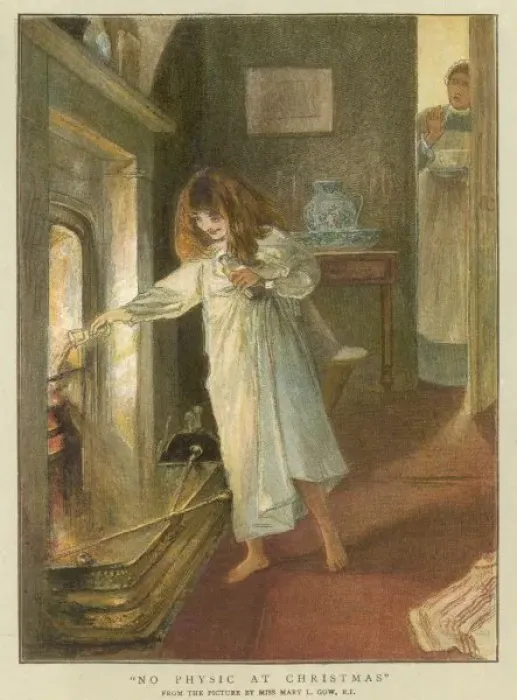 Framed Print : Girl Throws Medicine 19C Framed Print : Girl Throws Medicine 19C