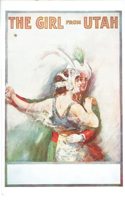 Framed Print : The Girl from Utah by James P Tanner Framed Print : The Girl from Utah by James P Tanner