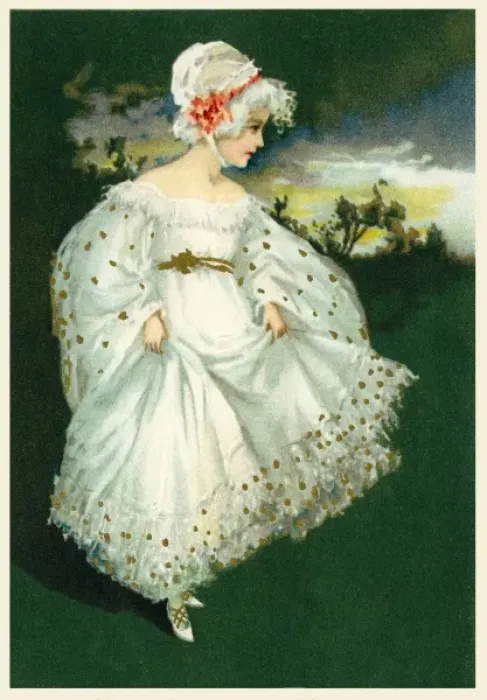Framed Print : Girl in white dress Framed Print : Girl in white dress