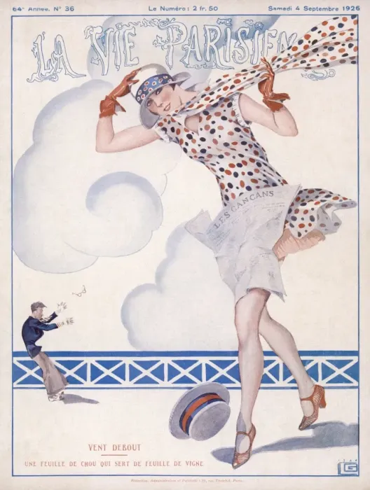 Framed Print : Girl on Windy Promenade Framed Print : Girl on Windy Promenade