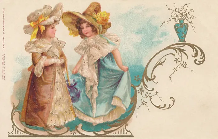 Framed Print : Girls in Conversation Framed Print : Girls in Conversation