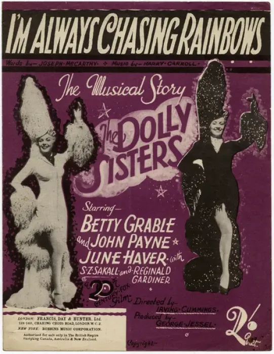 Framed Print : Show Girls / Dolly Sisters Framed Print : Show Girls / Dolly Sisters