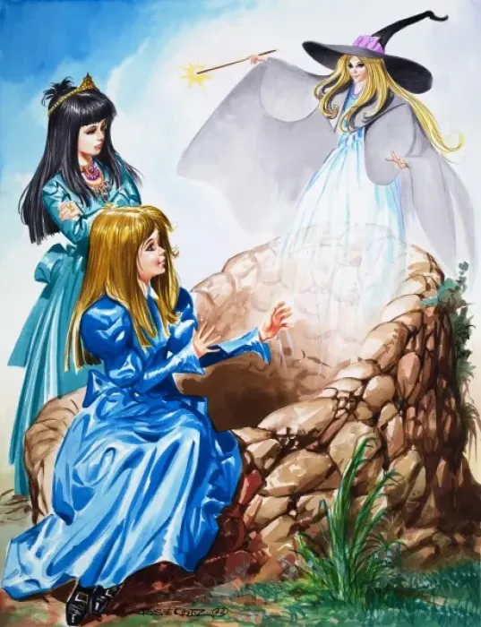Framed Print : Girls with fairy Framed Print : Girls with fairy