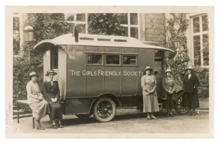Framed Print : Girls Friendly Soc C1920 Framed Print : Girls Friendly Soc C1920