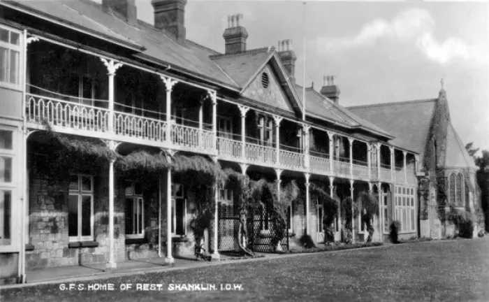 Framed Print : Girls Friendly Society (GFS) Home of Rest, Shanklin IOW Framed Print : Girls Friendly Society (GFS) Home of Rest, Shanklin IOW