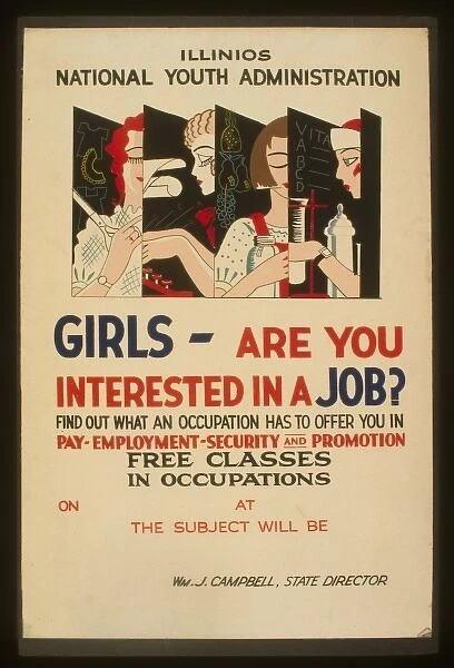 Girls - are you interested in a job? Find out what an occupa