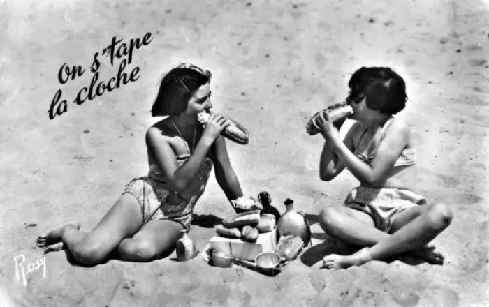 Framed Print : Girls Picnicking Framed Print : Girls Picnicking