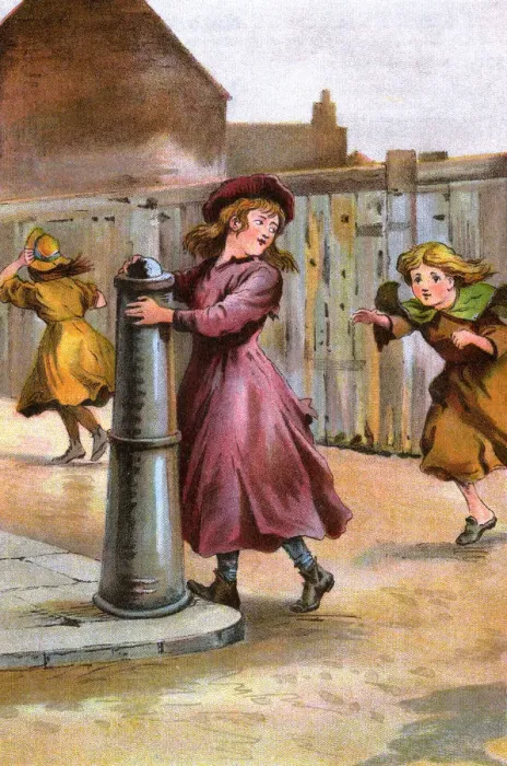 Framed Print : GIRLS PLAYING TOUCH Framed Print : GIRLS PLAYING TOUCH