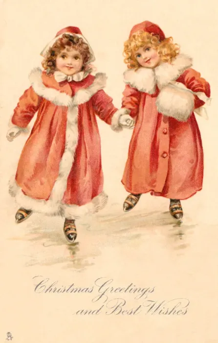 Framed Print : Two girls skating Framed Print : Two girls skating