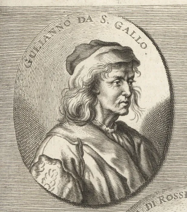 Framed Print : Giuliano da Sangallo, Italian sculptor and architect, c.1445-151 Framed Print : Giuliano da Sangallo, Italian sculptor and architect, c.1445-151