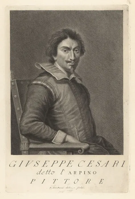 Framed Print : Giuseppe Cesari, Italian Mannerist painter, 1568-1640