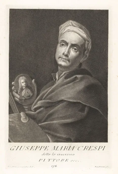 Framed Print : Giuseppe Maria Crespi, Italian painter, 1665-1747 Framed Print : Giuseppe Maria Crespi, Italian painter, 1665-1747
