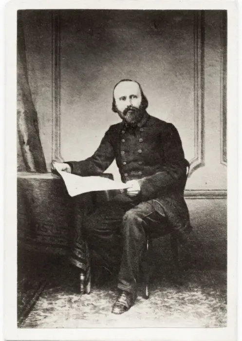 Framed Print : Giuseppe Maria Garibaldi, soldier politician, Italy