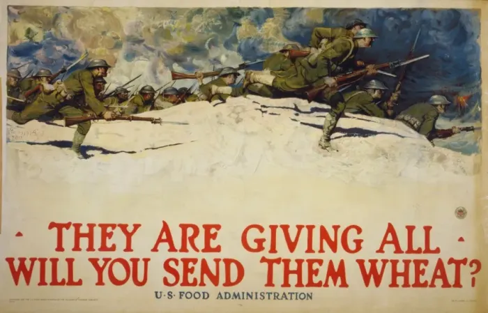 Framed Print : They are giving all - Will you send them wheat? US Food Admi Framed Print : They are giving all - Will you send them wheat? US Food Admi