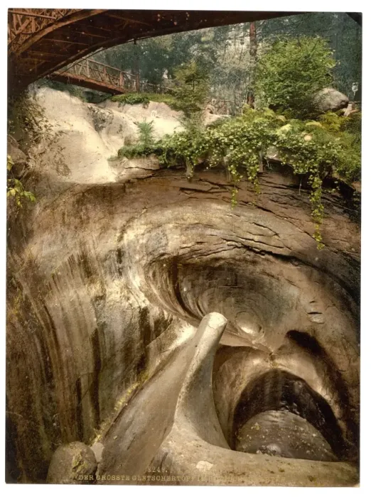 Framed Print : Glacier Garden, part of the artificial glaciers, Lucerne, Sw Framed Print : Glacier Garden, part of the artificial glaciers, Lucerne, Sw