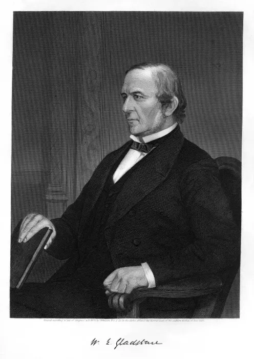 Framed Print : GLADSTONE. WILLIAM EWART GLADSTONE liberal statesman Framed Print : GLADSTONE. WILLIAM EWART GLADSTONE liberal statesman