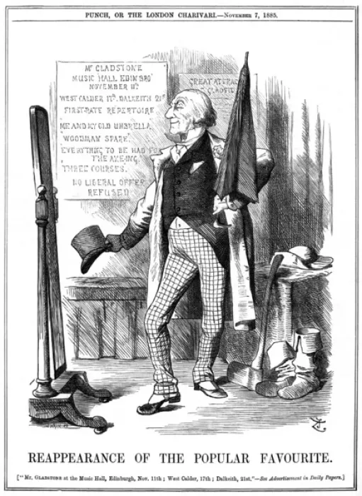 Framed Print : Gladstone as Actor Framed Print : Gladstone as Actor