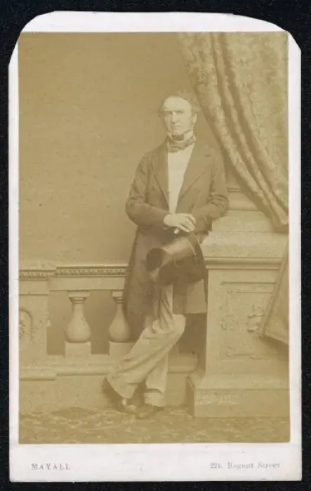 Framed Print : Gladstone / Mayall Cdv Framed Print : Gladstone / Mayall Cdv