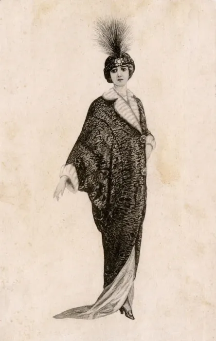 Framed Print : Glamorous Italian Woman in long coat