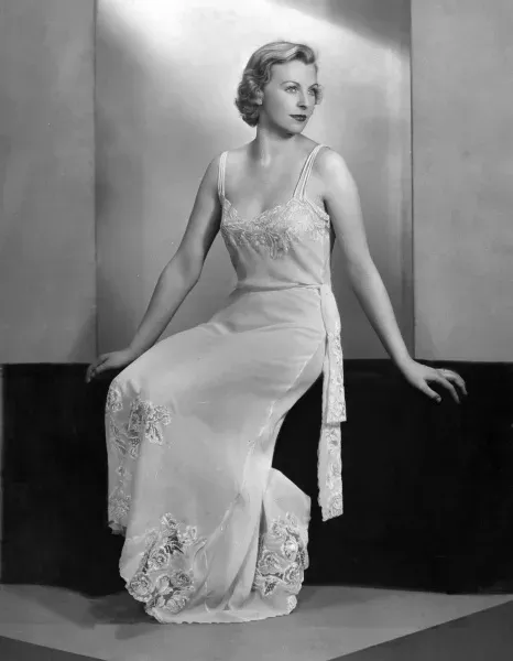 1930s Glamorous Nightie Print, 1933. Art Prints, Posters & Puzzles from  Mary Evans