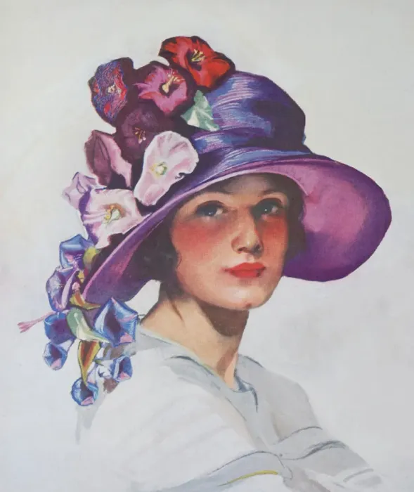 Framed Print : Glamorous woman