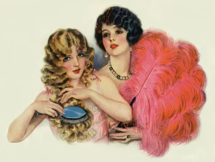 Framed Print : Glamorous women Framed Print : Glamorous women