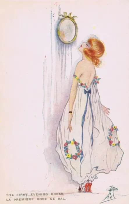 Framed Print : Glamour art deco postcard by Dolly Tree Framed Print : Glamour art deco postcard by Dolly Tree