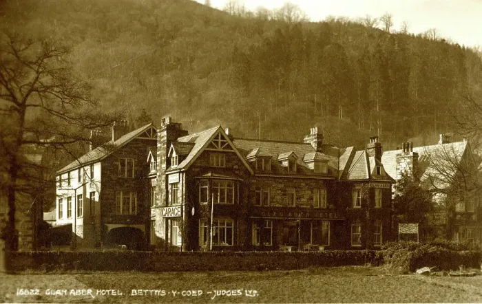 Framed Print : Glan Aber Hotel, Betws y Coed, Wales Framed Print : Glan Aber Hotel, Betws y Coed, Wales