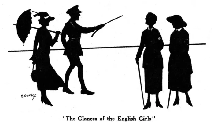 Framed Print : The Glances of English Girls by H. L. Oakley Framed Print : The Glances of English Girls by H. L. Oakley