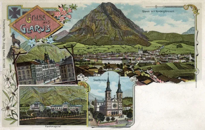 Framed Print : Glarus, Switzerland Framed Print : Glarus, Switzerland