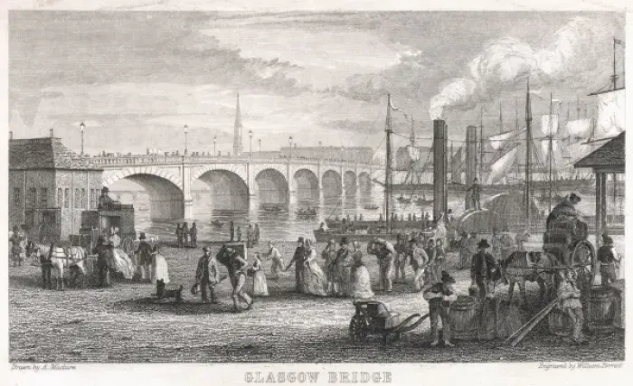 Framed Print : Glasgow / Bridge / Harbour Framed Print : Glasgow / Bridge / Harbour