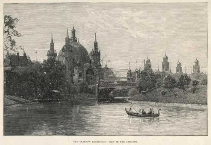 Framed Print : The Glasgow Exhibition Framed Print : The Glasgow Exhibition