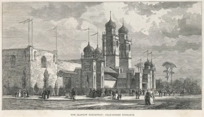Framed Print : The Glasgow Exhibition Framed Print : The Glasgow Exhibition