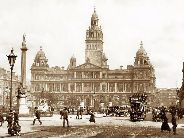 Glasgow George Square early 1900s