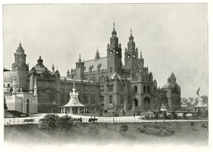 Framed Print : Glasgow International Exhibition, 1901 Framed Print : Glasgow International Exhibition, 1901