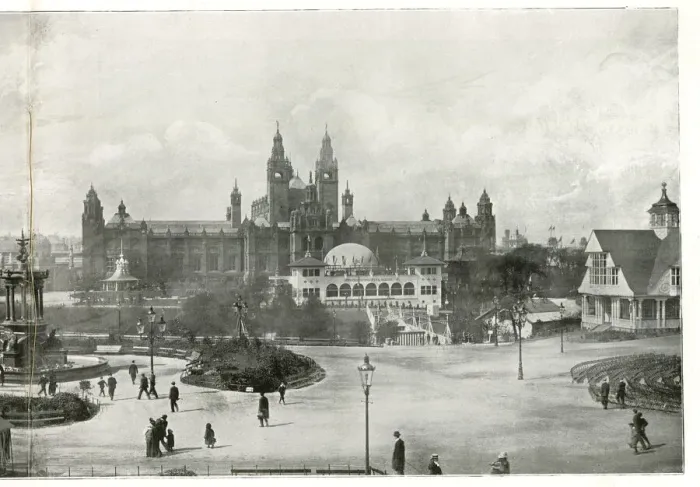 Framed Print : Glasgow International Exhibition, 1901 Framed Print : Glasgow International Exhibition, 1901