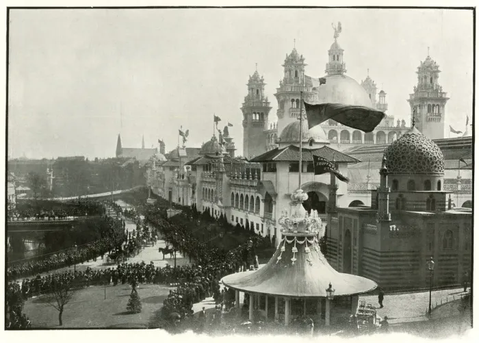 Framed Print : Glasgow International Exhibition, 1901 Framed Print : Glasgow International Exhibition, 1901