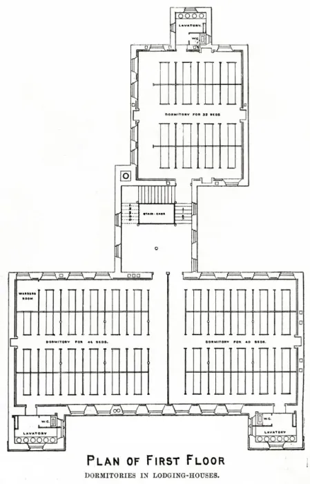 Framed Print : Glasgow Municipal Lodging House Plan Framed Print : Glasgow Municipal Lodging House Plan