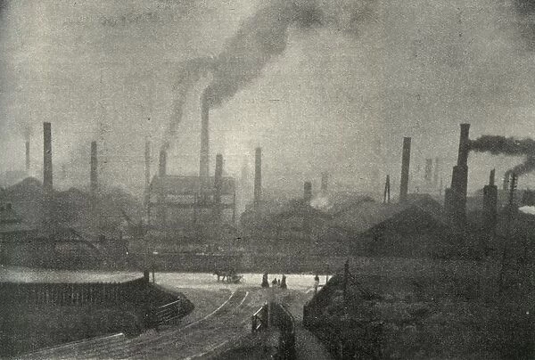 Glasgow Parkhead industrial area, 1896