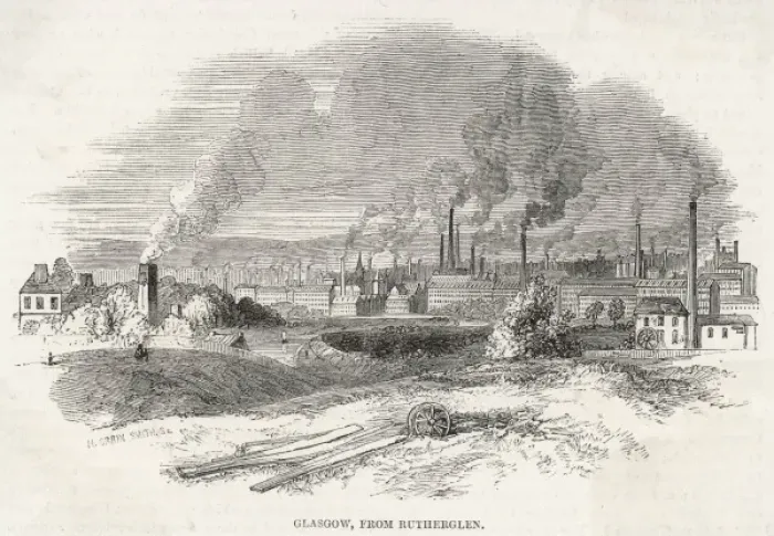 Framed Print : Glasgow / From Rutherglen Framed Print : Glasgow / From Rutherglen