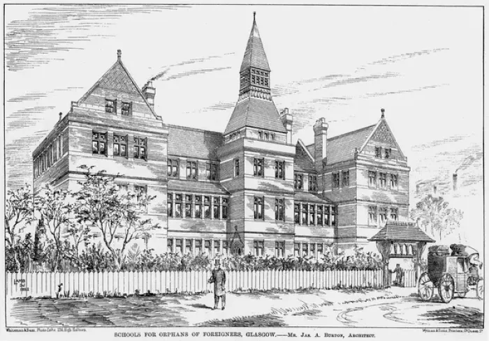 Framed Print : Glasgow Schools for Orphans of Foreigners Framed Print : Glasgow Schools for Orphans of Foreigners