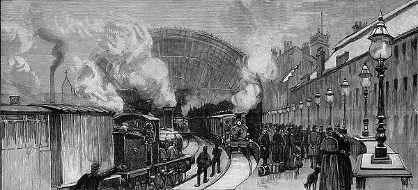 Glasgow Station. Glasgow Saint Enoch Date: 1891