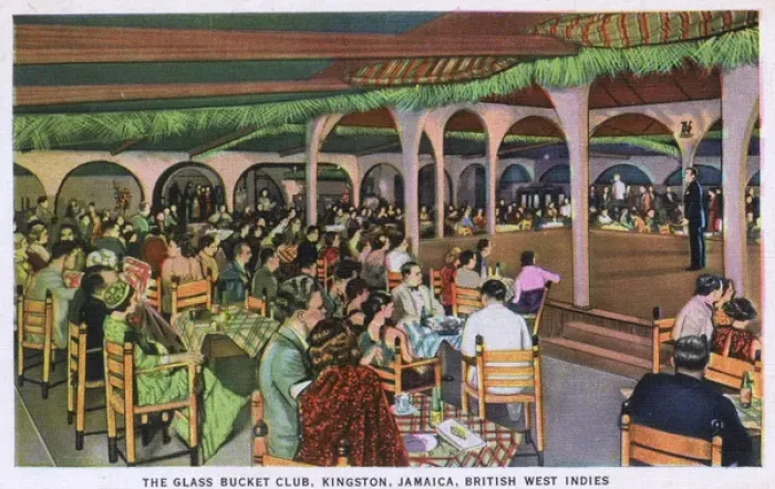 Framed Print : Glass Bucket Club, Kingston, Jamaica, West Indies Framed Print : Glass Bucket Club, Kingston, Jamaica, West Indies