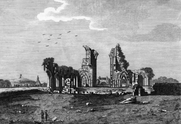 Framed Print : Glastonbury Abbey Framed Print : Glastonbury Abbey