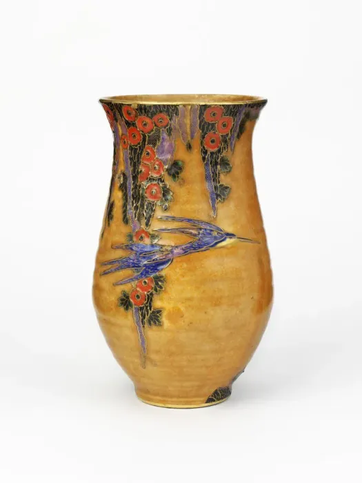 Framed Print : Glazed earthenware vase Framed Print : Glazed earthenware vase