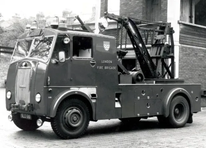 Framed Print : GLC-LFB appliance fleet -- Breakdown Lorry Framed Print : GLC-LFB appliance fleet -- Breakdown Lorry