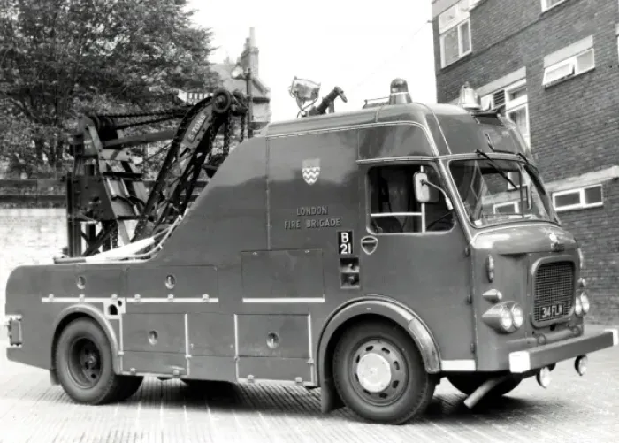 Framed Print : GLC-LFB appliance fleet -- Breakdown Lorry Framed Print : GLC-LFB appliance fleet -- Breakdown Lorry