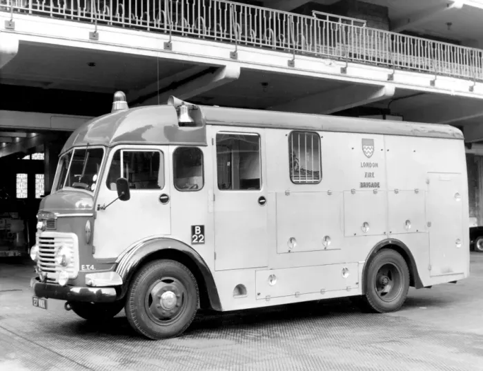 Framed Print : GLC-LFB appliance fleet -- Emergency Tender Framed Print : GLC-LFB appliance fleet -- Emergency Tender