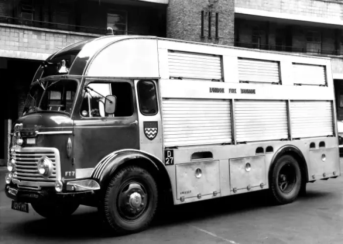 Framed Print : GLC-LFB appliance fleet - foam tender Framed Print : GLC-LFB appliance fleet - foam tender