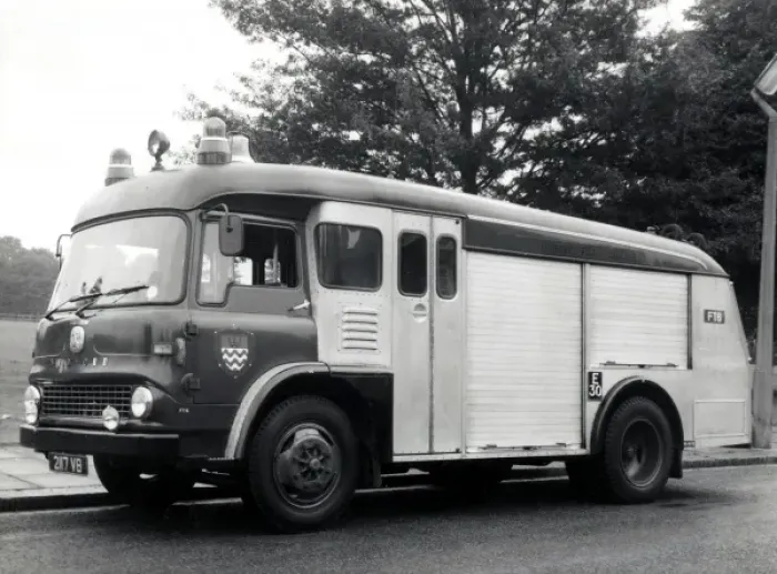 Framed Print : GLC-LFB - Foam Tender at Eltham Framed Print : GLC-LFB - Foam Tender at Eltham